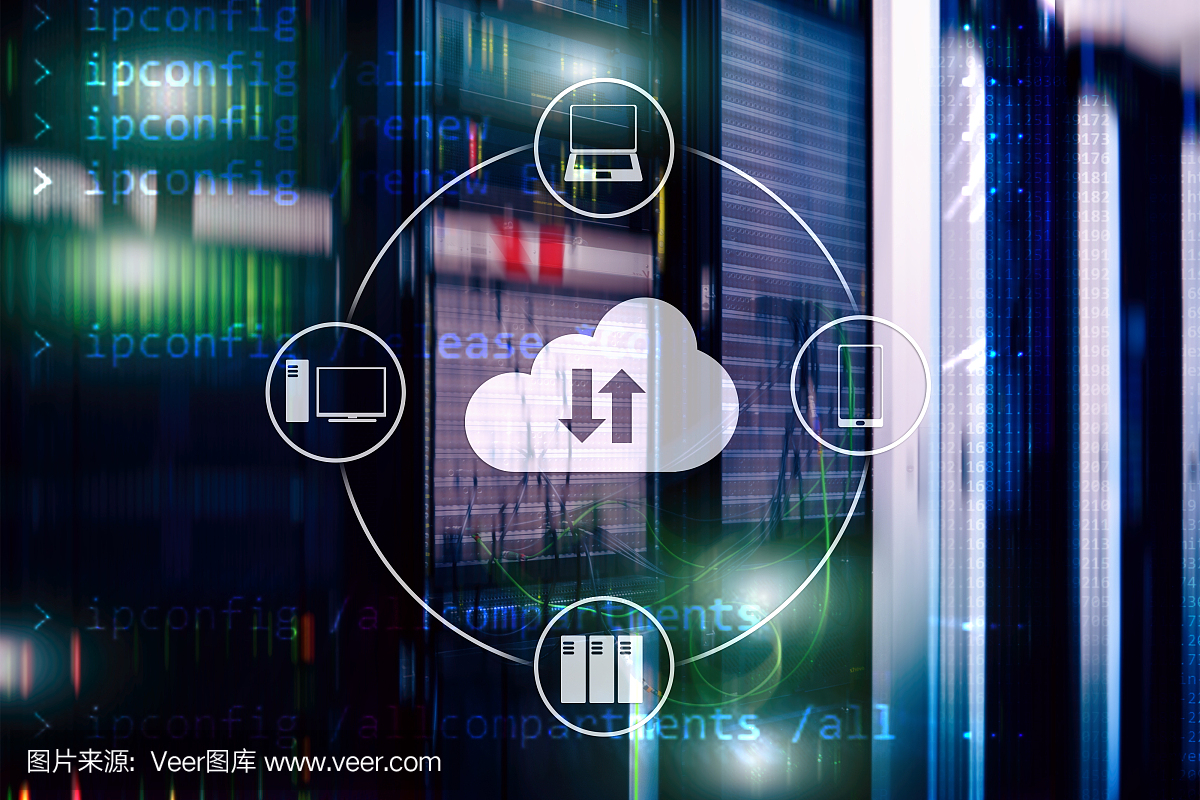 云服務(wù)器與計算、數(shù)據(jù)存儲與處理?；ヂ?lián)網(wǎng)和技術(shù)的概念。